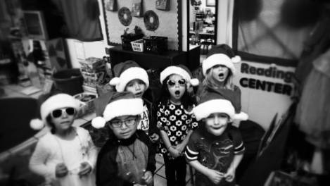 preschool christmas black and white